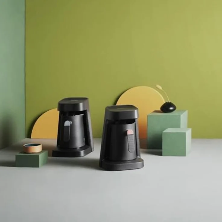 Arzum OKKA MINIO JET türkische Kaffeemaschine, türkische Kaffeekanne, 400 W, 5 Tassen Kaffeekapazität, Überlaufschutz, akustisches Warnsystem (Kupfer) – Bild 5