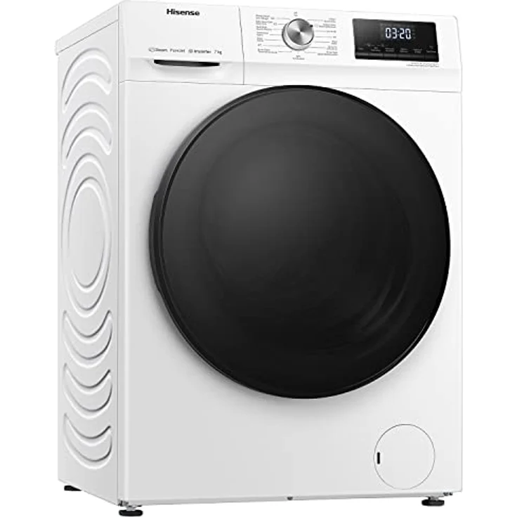 Hisense WFQA7014EVJM, Frontlader-Waschmaschine, A, Fassungsvermögen 7 kg, Standgerät, Breite 60 cm – Bild 13