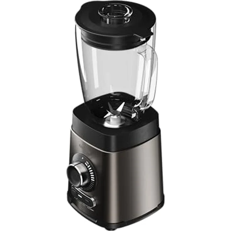 AIWA SABERU 1800 ATB-1800 Standmixer, 1800 W, 1,8 l Glaskanne, 6 Satoku-Klingen, 3 Programme, Edelstahl – Bild 3