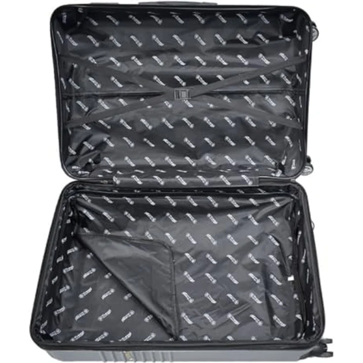 COFI 1453 Trolley Set Reisekoffer 3-teilig - ABS Hartschale für Jede Reise Silber – Bild 3