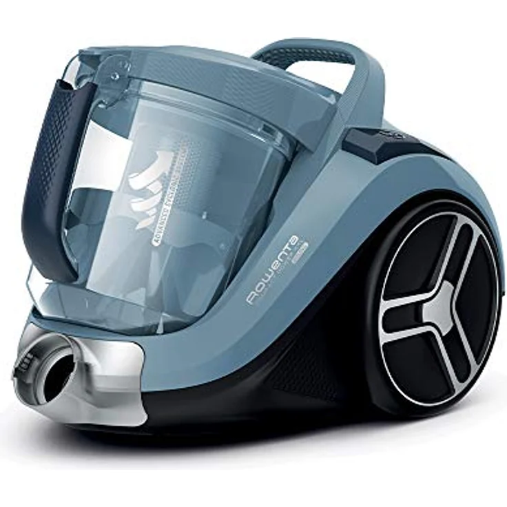 Rowenta RO4871 Compact Power XXL | Beutelloser Staubsauger | 2,5L Staubvolumen | Kompaktes Design | Extreme Saugleistung | Vacuum-Cleaner | Hocheffizienter Saugkopf | blau-silber – Bild 4