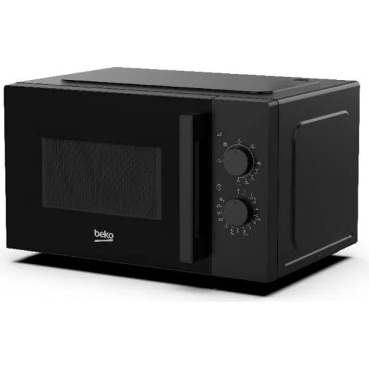 Beko MGF23300B2, Grill-Mikrowelle mit 23 l, 800 W und Drehregler, Schwarz