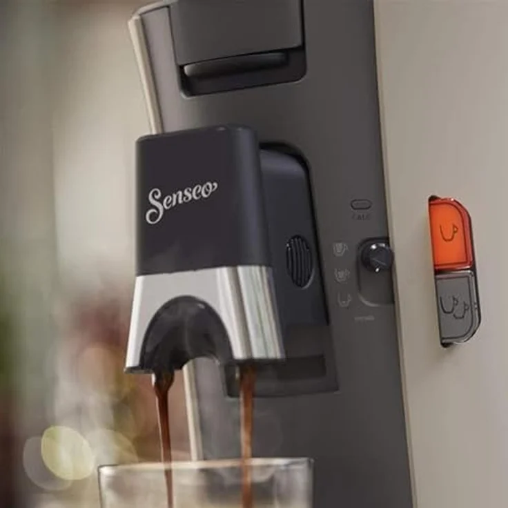 Philips CSA240.31 SENSEO® Select, 1450 W Kaffeepadmaschine mit Intensity Plus und Flavour Booster-Technologie, schwarz – Bild 9