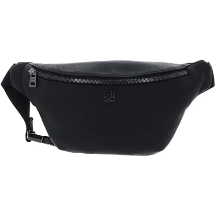 Hugo Quantic Gürteltasche, 28 cm schwarz aus 100% Polyurethan, kompakte Umhängetasche