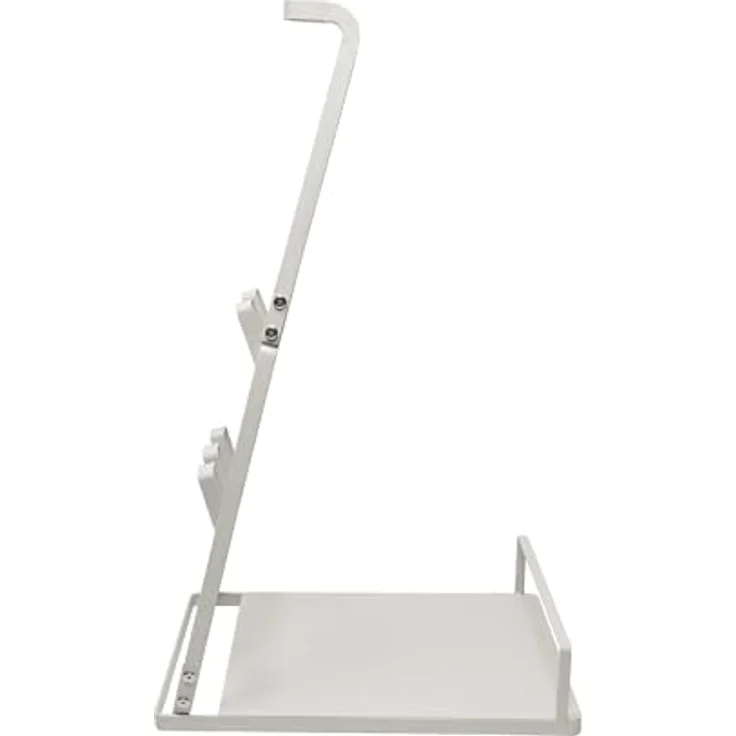 vhbw Staubsaugerhalter Ständer kompatibel mit Rowenta X-Force Flex 9.60 Allergy RH2039 Akku-Staubsauger, Handstaubsauger Weiß - Hochwertiger Aufbewahrungsständer für kabellosen Staubsauger, freistehend, stilvolles Design – Bild 4