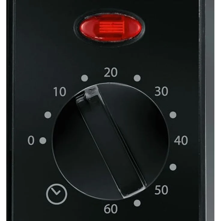Severin Minibackofen TO 9561, Vielseitiger Backofen mit Ober- und Unterhitze, 60 Minuten Timer, kompakt in Weiß – Bild 6
