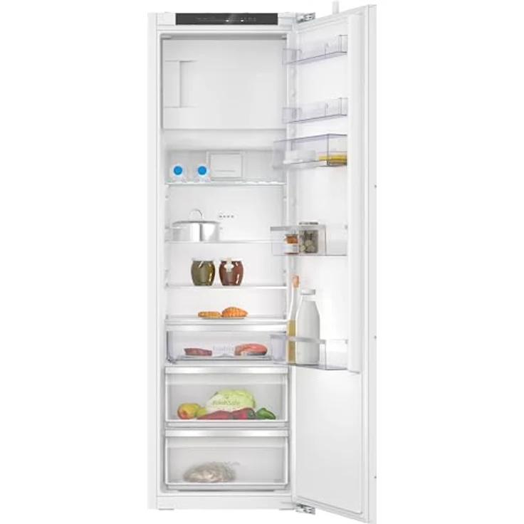 Neff, KI2823DD0, vollintegrierbare Einbau-Kühl-Gefrierkombination, 177,5 x 56 cm, N 70,EEK: E, Nutzinhalt gesamt: 280 l, Nutzinhalt Kühlraum: 246 l, Nutzinhalt Gerfrierraum: 34 l – Bild 1