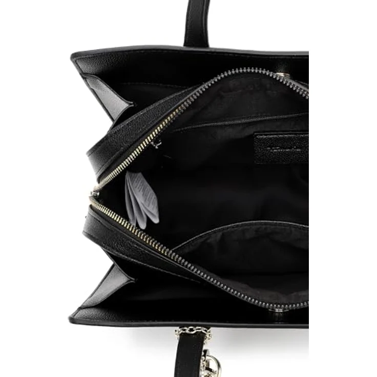 Tamaris Shopper TAS Kim, strukturierte Tasche mit Reißverschluss, Schwarz – Bild 4