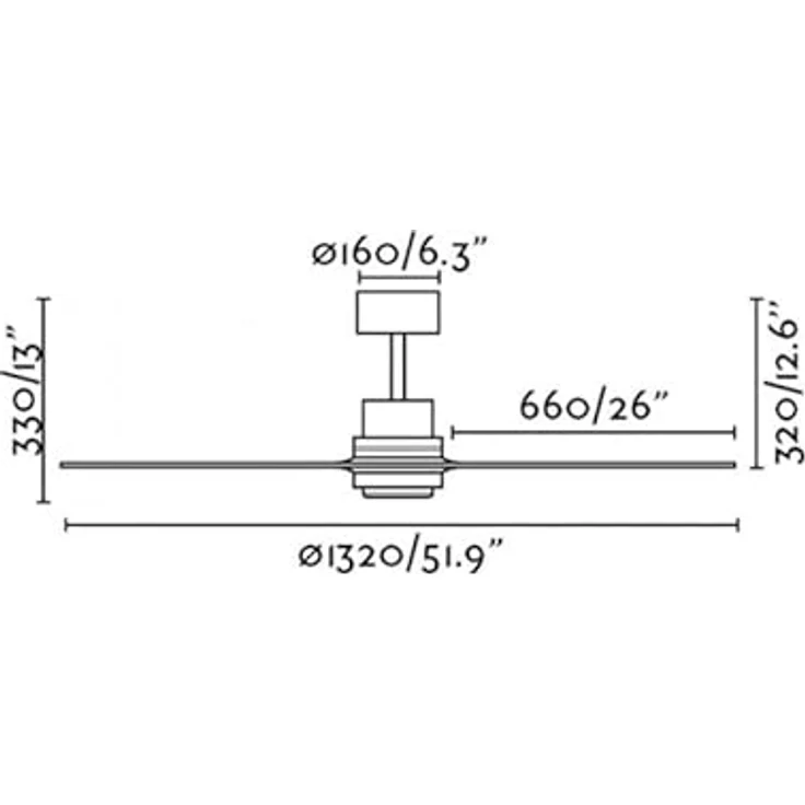 FARO BARCELONA Deckenventilator Barcelona 33370DC LANTAU Niquel/Nussbaum, Nickel satiniert, DC-Motor, nicht dimmbar – Bild 5