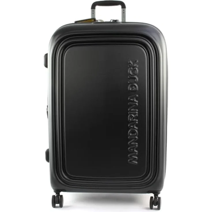 Mandarina Duck, Koffer, Logoduck+ 4-Rollen-Trolley 75 cm, Schwarz, (103 l, L) – Bild 3