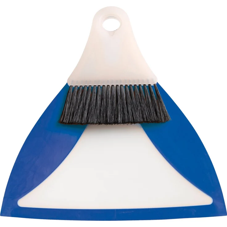 haug bürsten Flexi Kehrgarnitur, Blau, platzsparend und effizient für Büro und mehr – Bild 1