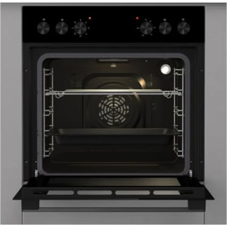 Gorenje Red Pepper Set ACB com Einbauherd BCA6715AO1BK mit 6 Backofenfunktionen und Glaskeramikkochfeld ECDA643SC, 60 cm – Bild 4