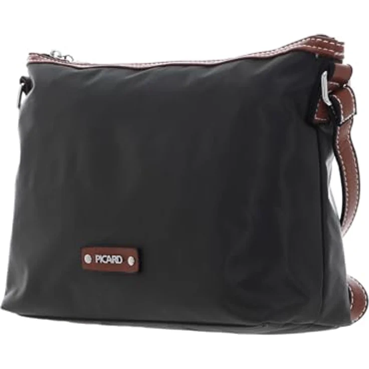 Picard Sonja Umhängetasche 25.5 cm, anthrazit, 100% Nylon, kompakt und vielseitig – Bild 2
