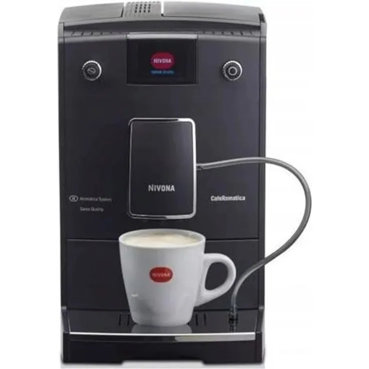 Nivona CafeRomatica 756, vollautomatische Espressomaschine mit integriertem Mahlwerk, 15-bar Pumpendruck, Bluetooth-Unterstützung und 2,2 Liter Wassertank