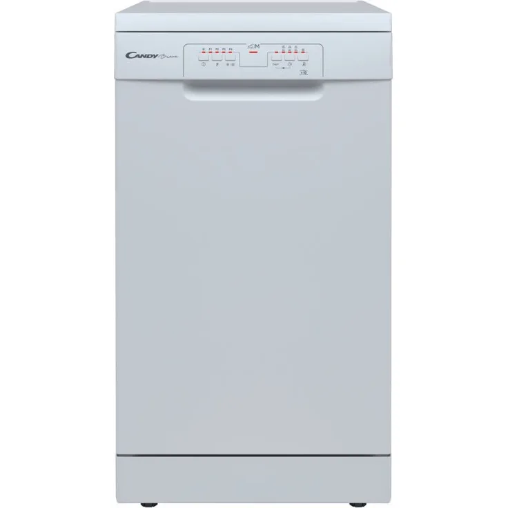 Candy Brava CDPH 2L1049W, Freestanding Geschirrspüler für 10 Maßgedecke, 39 Min. Schnellspülgang, Energieeffizienzklasse E, weiß