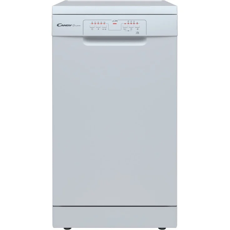 Candy Brava CDPH 2L1049W, Freestanding Geschirrspüler für 10 Maßgedecke, 39 Min. Schnellspülgang, Energieeffizienzklasse E, weiß