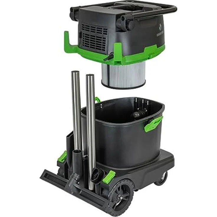 Eibenstock ESS 35 LP Nass-Trockenstaubsauger mit automatischer Filterabreinigung, 10 m Anschlussleitung und 5 m antistatischem Saugschlauch – Bild 6