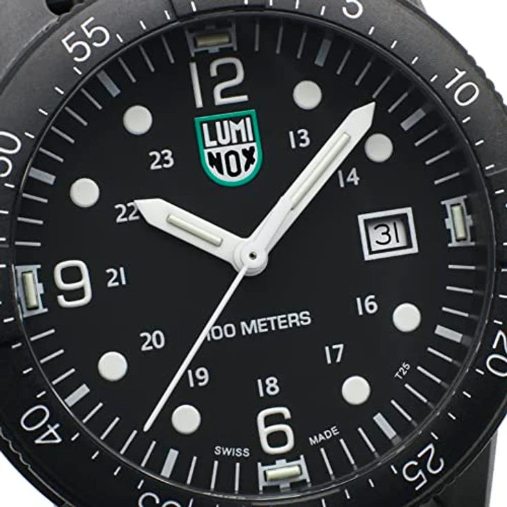 Luminox Quarzuhr Luminox X2.2001 Sea Bass Herrenuhr 44mm 10ATM, Swiss Made, Sportlich, Schwarz – Bild 6