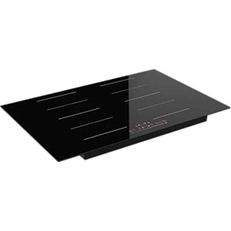 YUNA Milagro IK77-2FZ Induktionskochfeld, Flexzone mit 7000 Watt, 77 cm, schwarze Glaskeramik-Oberfläche – Bild 4