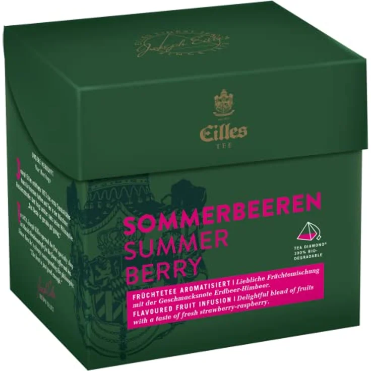 EILLES Tea Diamond Tee Sommerbeeren 20 x 4g – Bild 2