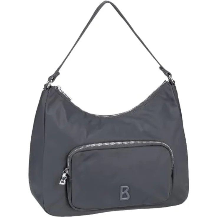 Bogner Verbier Play 1.0 Pari Schultertasche, grau, 31 cm x 13 cm x 28 cm, 100% Polyester – Bild 1