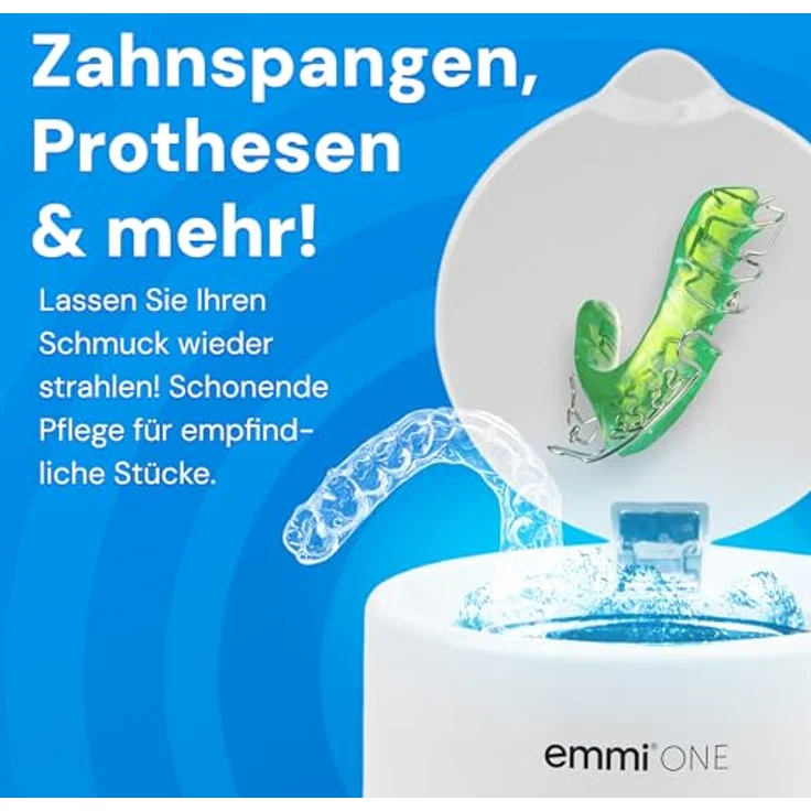 Emag Emmi-One Ultraschallreiniger, 24W, 0.2l, kompakt und leistungsstark für Haushalt und Dentalbereich – Bild 4