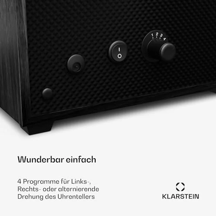 Klarstein Uhrenbeweger Brienz, 3-fach Uhrenbox mit Holz-Optik, 4 Rotationsmodi und integrierter LED-Beleuchtung – Bild 5