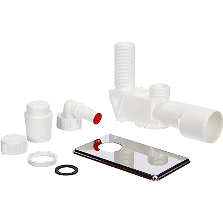 AlcaPlast APS3 Geräte Siphon Unterputz Abwasseranschluss für Waschmaschine, Spülmaschine – Bild 4