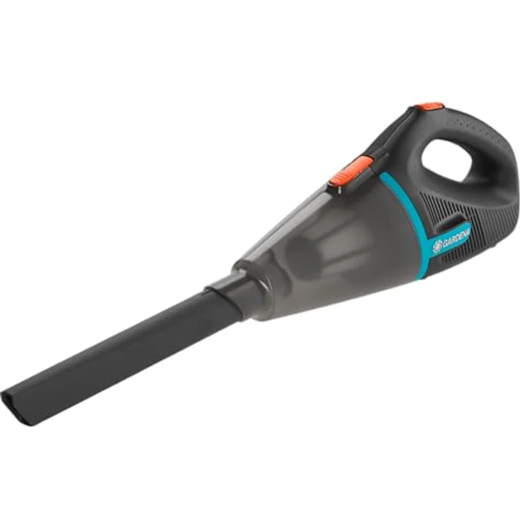 GARDENA Set Outdoor Handsauger EasyClean Li (inkl. Wandhalterung): Akku-Sauger für feuchte und trockene Partikel, hohe Saugleistung (9340-20) – Bild 3
