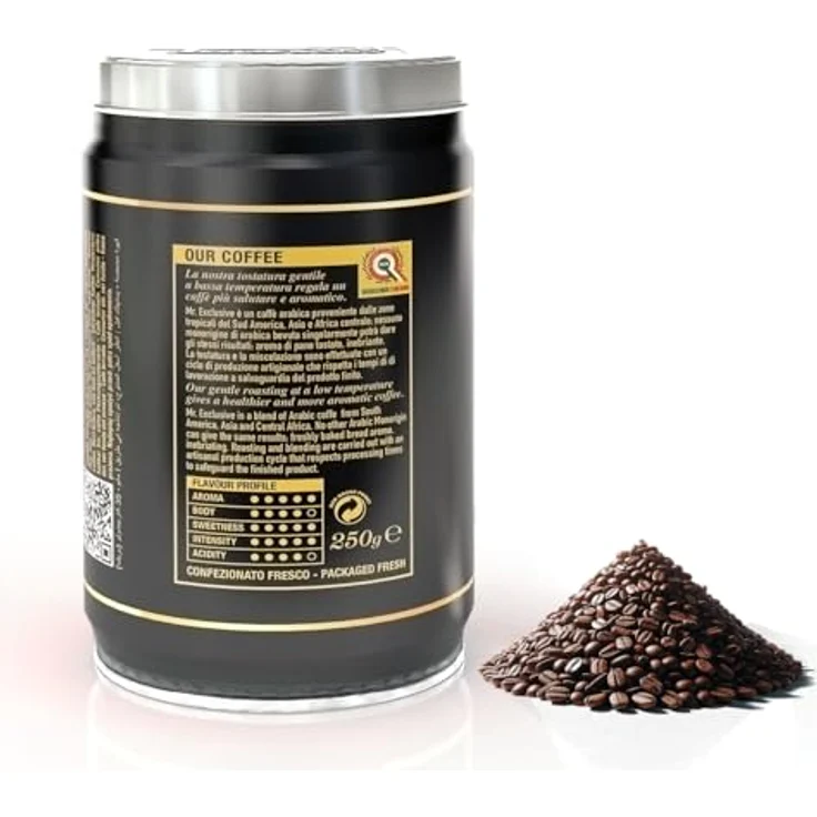 Lucaffe Mr. Exclusive 100% Arabica, Espresso-Bohnen, 250g – Bild 3
