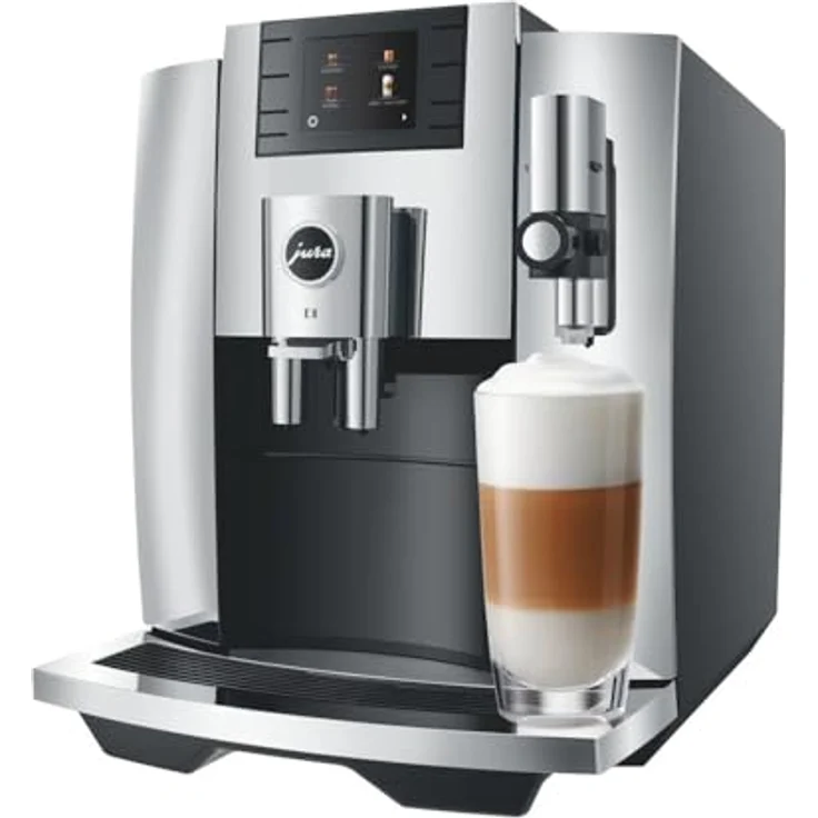 Jura E8 15363 Kaffeevollautomat chrom – Bild 5
