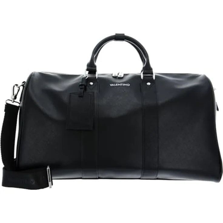 Valentino Marnier Weekender Reisetasche, 49 cm, schwarz, aus 100% Polyurethan