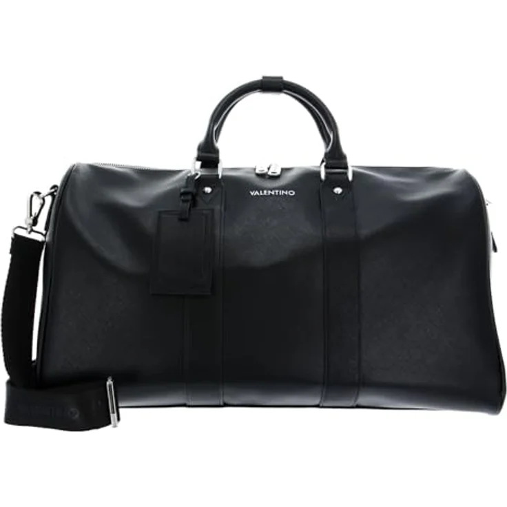 Valentino Marnier Weekender Reisetasche, 49 cm, schwarz, aus 100% Polyurethan – Bild 1