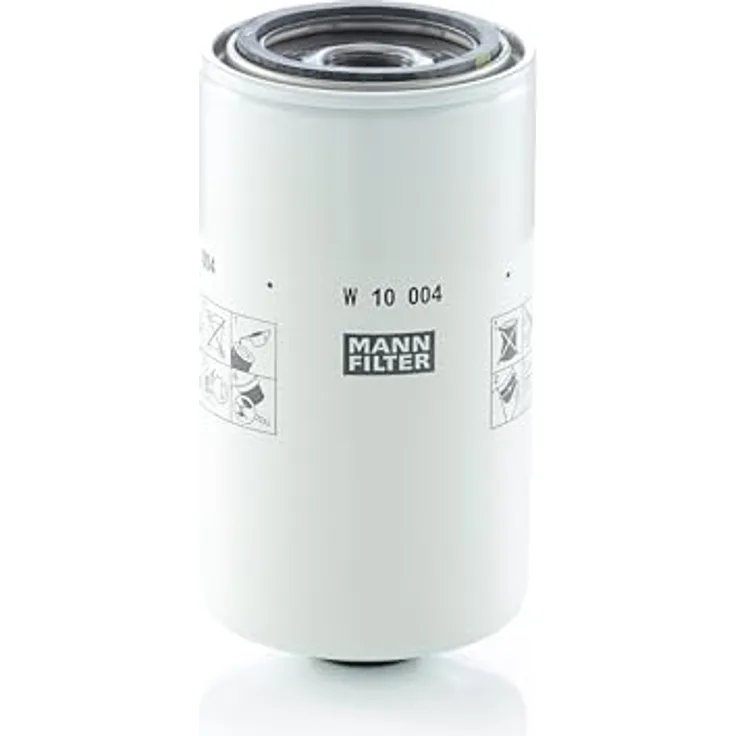 MANN-FILTER W 10 004, Ölfilter, Anschraubfilter für zuverlässigen Motorenschutz und einfache Handhabung