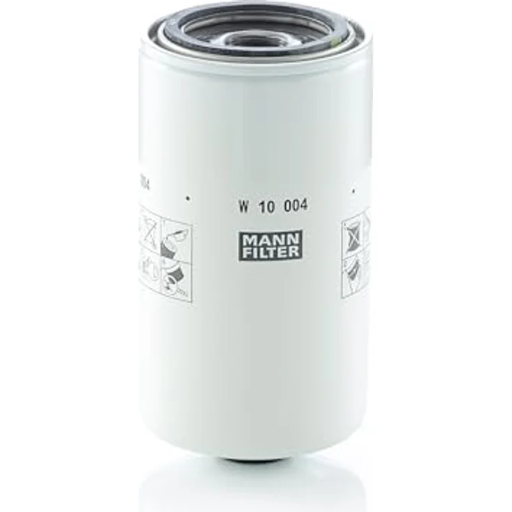 MANN-FILTER W 10 004, Ölfilter, Anschraubfilter für zuverlässigen Motorenschutz und einfache Handhabung – Bild 1
