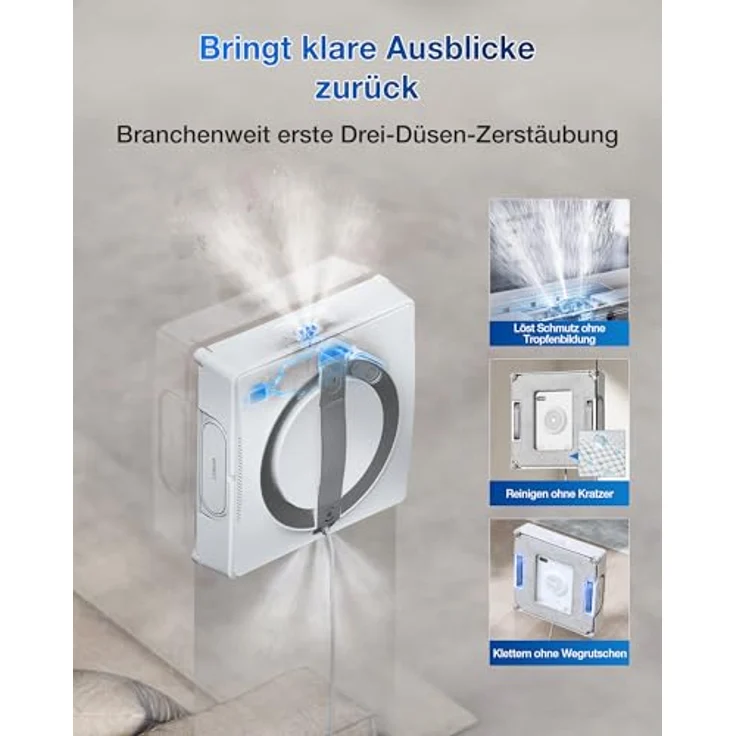 ECOVACS Fensterputzroboter WINBOT W2 PRO OMNI – Bild 6