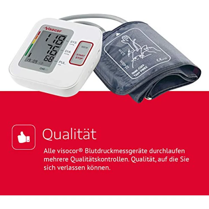 Visocor Oberarm Blutdruckmessgerät OM60 – Bild 4
