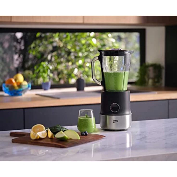 Beko TBN 81808 BX Standmixer, 800 Watt, 1,75 Liter, Ice Crusher, Turbotaste, 6 Geschwindigkeitsstufen, schwarz – Bild 9