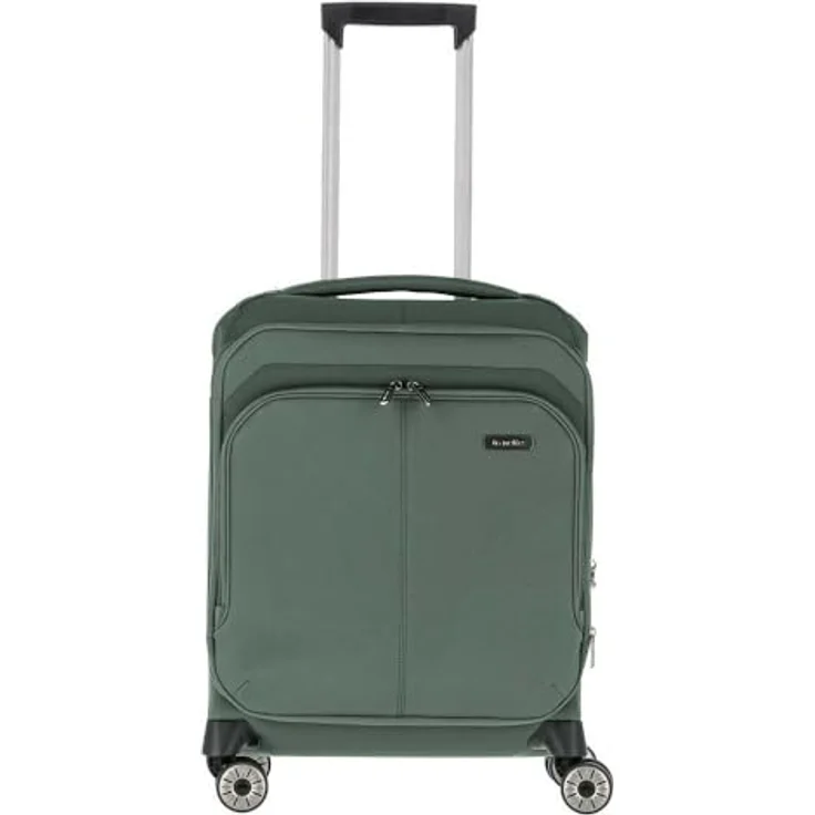 Travelite Priima - 4-Rollen-Kabinentrolley S 55 cm erw. Olive, Nylon, 34 Liter, Leichtgewicht 2,3 kg – Bild 1