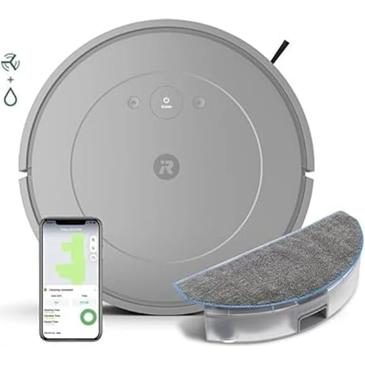 iRobot Robot Vacuum Cleaner Roomba Combo Essential, Staubsauger-Roboter mit Y011640 – Bild 1