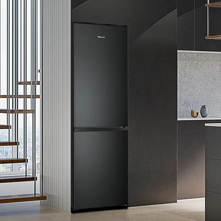 HISENSE RB3N300NEFA Kühlgefrierkombination, 304 l, No Frost, 1873 mm hoch, Schwarz, mit elektronischer Steuerung und Holiday Modus – Bild 11