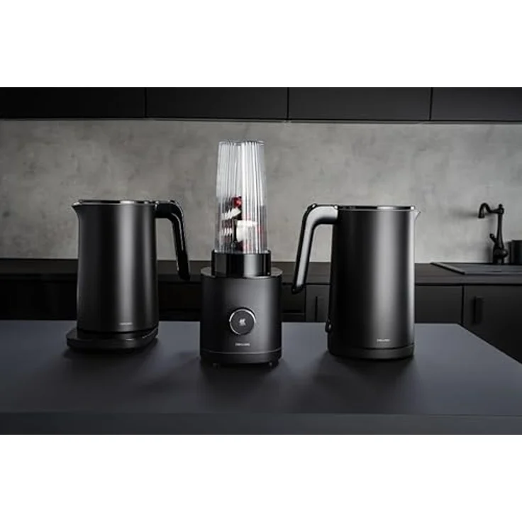 Zwilling Enfinigy Wasserkocher, 1,5 L, 1850W, Temperatureinstellung, Überhitzungsschutz, Abschaltautomatik, Trockengehschutz, schwarz – Bild 5