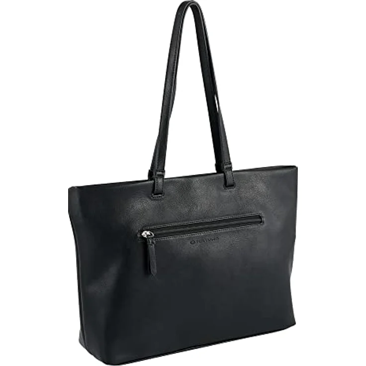 TOM TAILOR Shopper Rosabel, aus weich genarbtem Lederimitat im cleanen modernen Look, in verschiedenen Farben – Bild 3