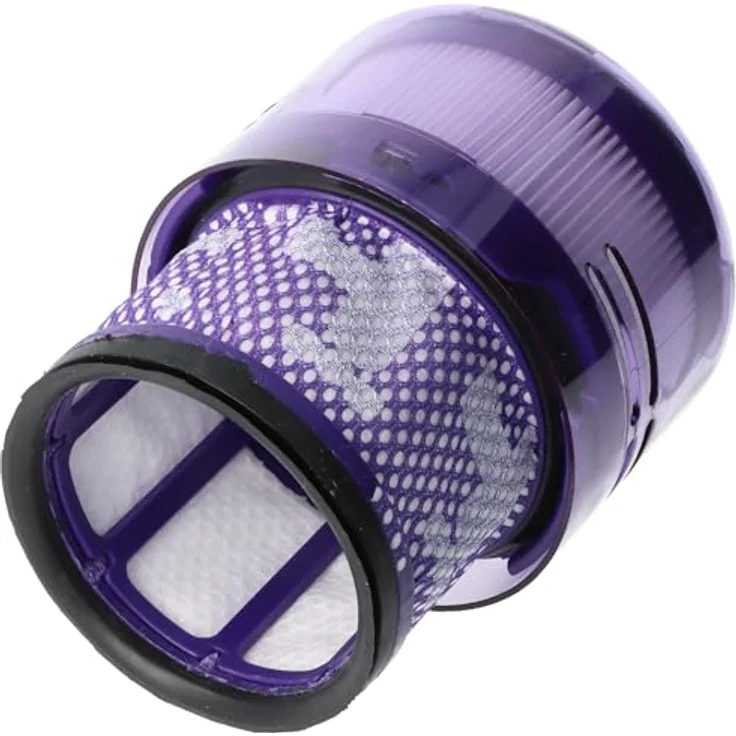 AccuCell Saugroboter Zubehör-Set Filter passend für Dyson SV19 Omni-Glide, HEPA, 8,2cm x 10,3cm, lila, ersetzt 965241-01 – Bild 1
