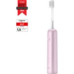 Laifen Wave Zahnbürste, elektrische Zahnbürste mit Aluminiumgehäuse, Rose, Schalltechnologie, wasserfest, bis zu 90 Tage Akkulaufzeit