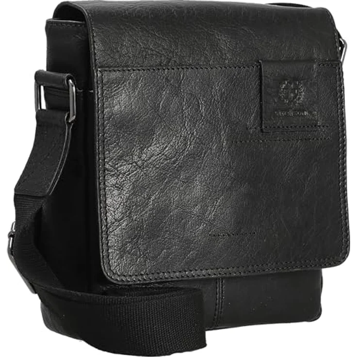 Strellson Umhängetasche Hyde Park Jeremy - Umhängetasche XS 23 cm in edlem Schwarz – Bild 5