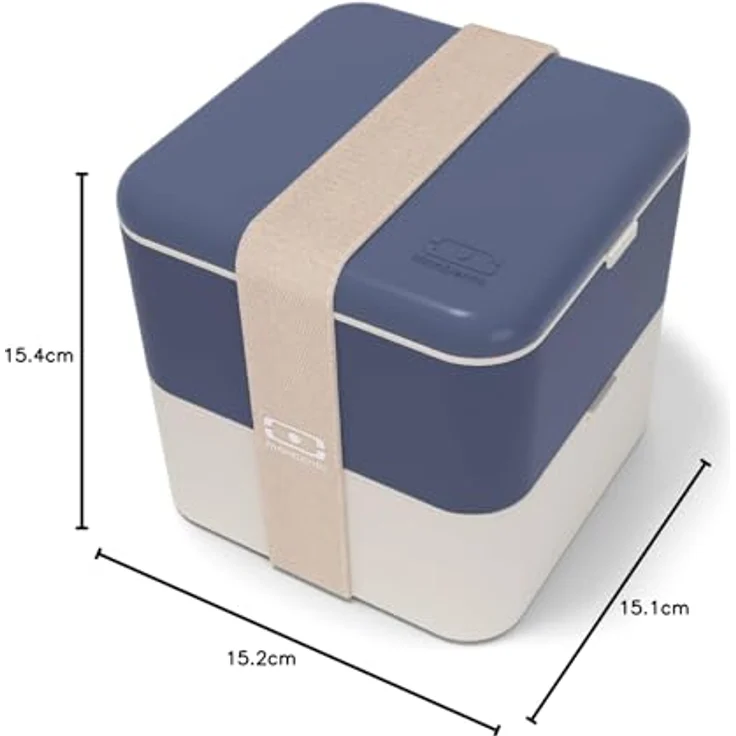 Monbento Lunchbox SQUARE BLUSH, Lunchbox, Blau – Bild 6