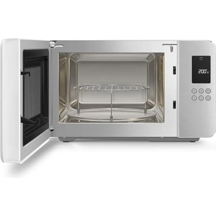 Smeg MOC01WHMEU Kombi-Mikrowelle mit Grill, Edelstahl-Garraum, 4 Funktionen und Inverter-Technologie – Bild 5