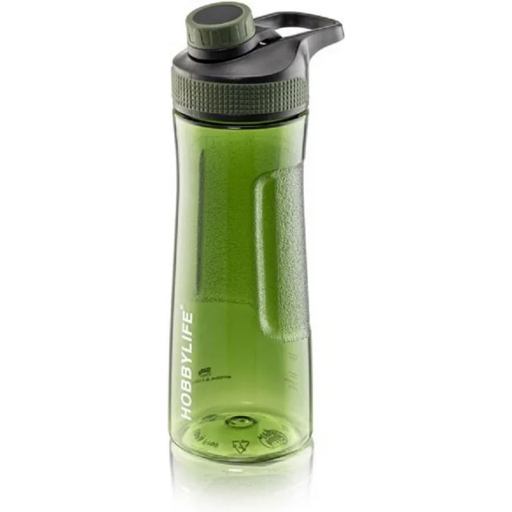 hobby life Trinkflasche 730 ml, Auslaufsichere Wasserflasche mit herausnehmbarem Filter, BPA-freier Kunststoff, ideal für Sport und Alltag