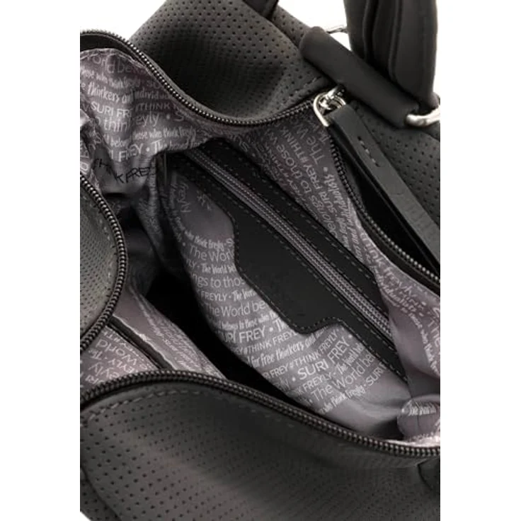 Suri Frey SFY Romy City Rucksack, 33 cm, grau, 100% Polyester, 30 cm x 18 cm x 33 cm – Bild 6
